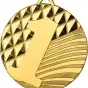 картинка Медаль MD 1750  50мм золотая 